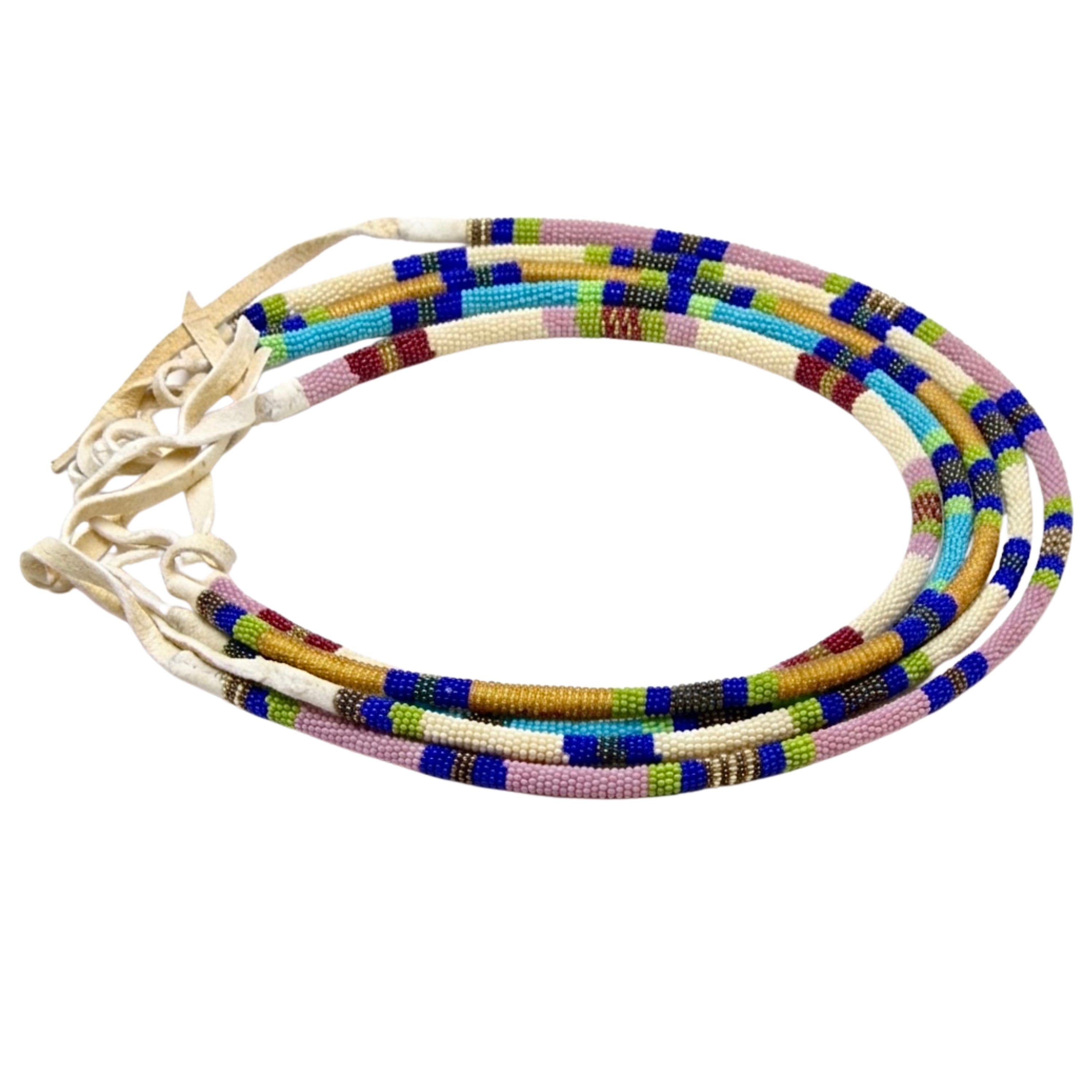 Hand Beaded Hat Bands by Charlene Holy Bear